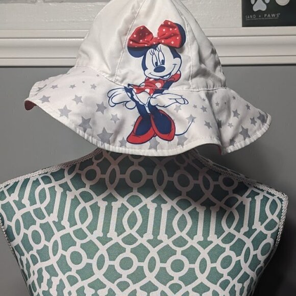 Disney Minnie Mouse Toddler Summer Beach Hat - Picture 2 of 3